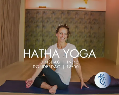 Hatha yoga class